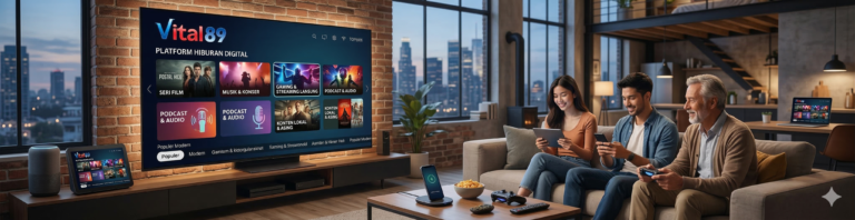 platform hiburan digital modern di era internet