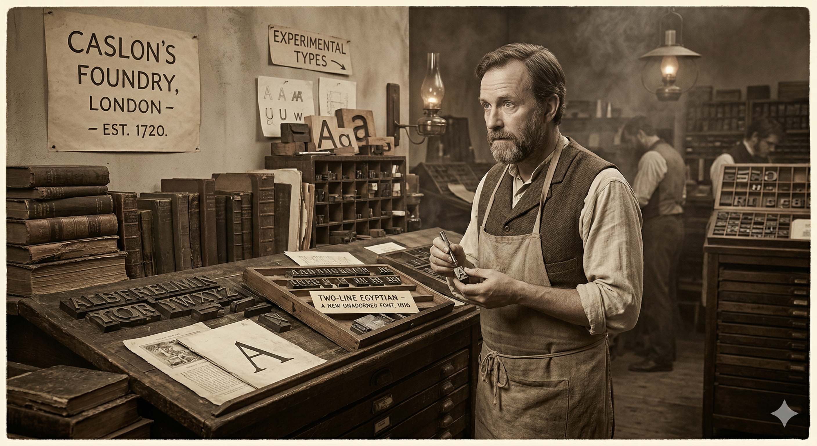 font sans serif modern dalam desain tipografi