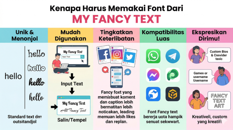 font my fancy text contoh tulisan unik dan aesthetic